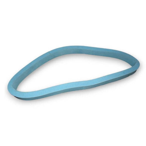 Joint en mousse bleu pour palonnier a ventouse
