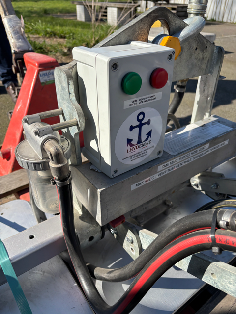 Boîtier sécurité CE palonnier à ventouse avec alarme visuelle et sonore