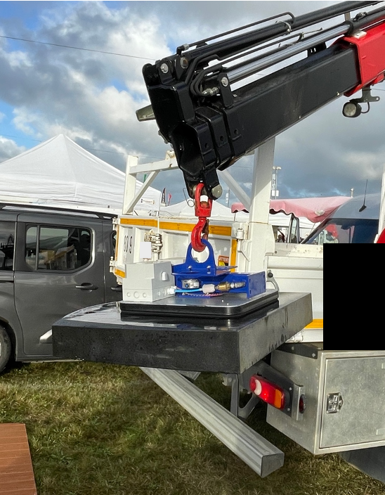 Boîtier de commande avec pompe à vide automatique du palonnier à ventouse LPB